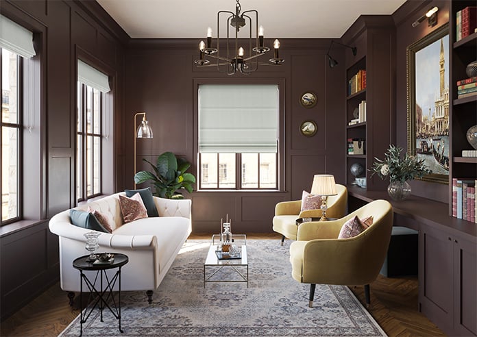 Radiance, Silver - Motorised Roman Blind - Image 8